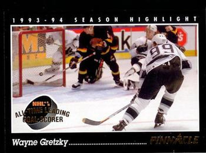 #512 Wayne Gretzky - Los Angeles Kings - 1993-94 Pinnacle Hockey