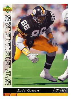 #512 Eric Green - Pittsburgh Steelers - 1993 Upper Deck Football