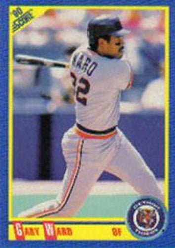 #513 Gary Ward - Detroit Tigers - 1990 Score Baseball
