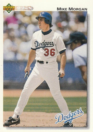 #513 Mike Morgan - Los Angeles Dodgers - 1992 Upper Deck Baseball