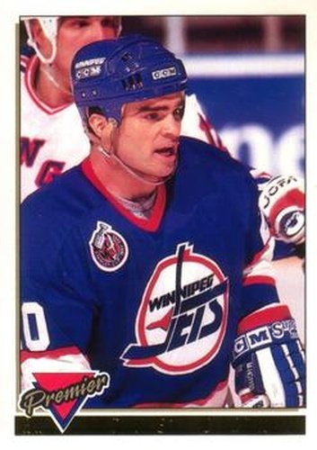 #513 Tie Domi - Winnipeg Jets - 1993-94 O-Pee-Chee Premier Hockey - Gold