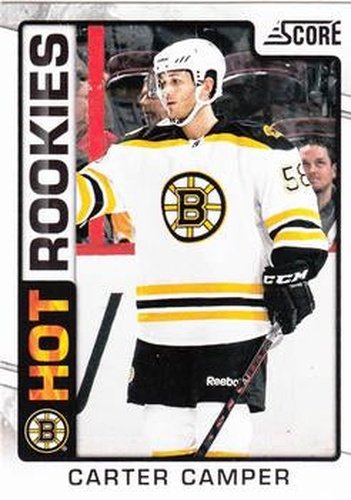 #513 Carter Camper - Boston Bruins - 2012-13 Score Hockey
