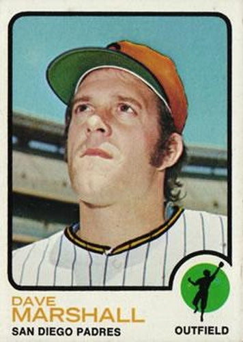 #513 Dave Marshall - San Diego Padres - 1973 Topps Baseball