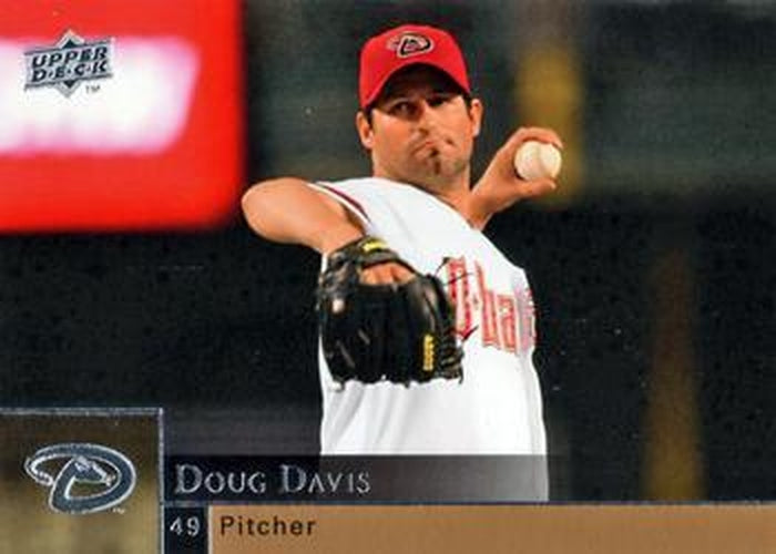 #513 Doug Davis - Arizona Diamondbacks - 2009 Upper Deck Baseball