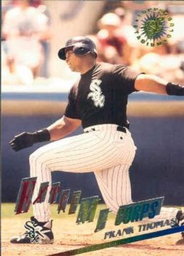 #513 Frank Thomas - Chicago White Sox - 1995 Stadium Club Baseball