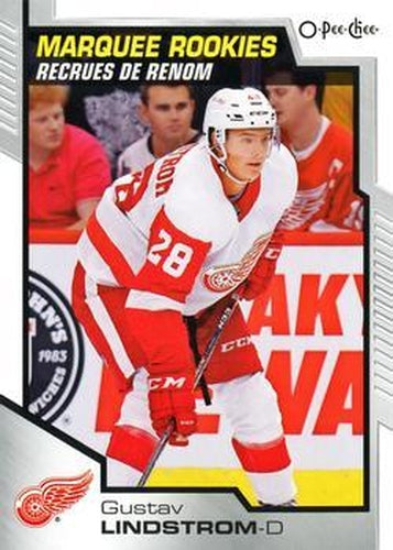 #513 Gustav Lindstrom - Detroit Red Wings - 2020-21 O-Pee-Chee Hockey
