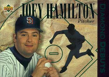 #513 Joey Hamilton - San Diego Padres - 1994 Upper Deck Baseball