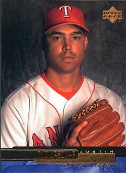 #513 Justin Thompson - Texas Rangers - 2000 Upper Deck Baseball