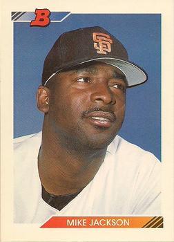 #513 Mike Jackson - San Francisco Giants - 1992 Bowman Baseball