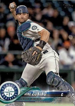 #513 Mike Zunino - Seattle Mariners - 2018 Topps Baseball