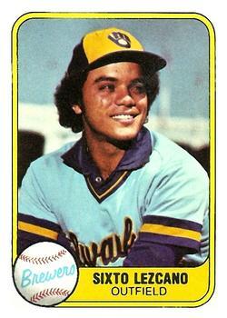 #513 Sixto Lezcano - Milwaukee Brewers - 1981 Fleer Baseball