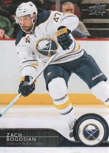 #513 Zach Bogosian - Buffalo Sabres - 2014-15 Upper Deck Hockey