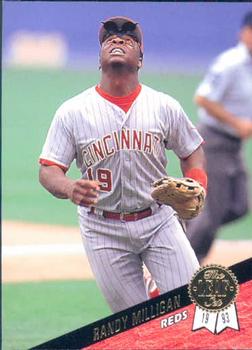 #513 Randy Milligan - Cincinnati Reds - 1993 Leaf Baseball