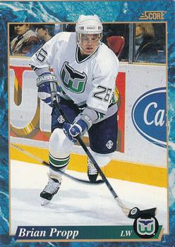 #513 Brian Propp - Hartford Whalers - 1993-94 Score Canadian Hockey