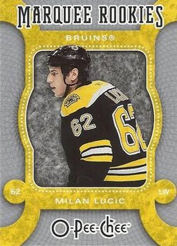#513 Milan Lucic - Boston Bruins - 2007-08 O-Pee-Chee Hockey