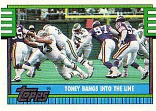 #513 Anthony Toney - Philadelphia Eagles - 1990 Topps Football