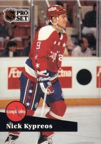 #513 Nick Kypreos - 1991-92 Pro Set Hockey