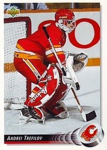 #514 Andrei Trefilov - Calgary Flames - 1992-93 Upper Deck Hockey