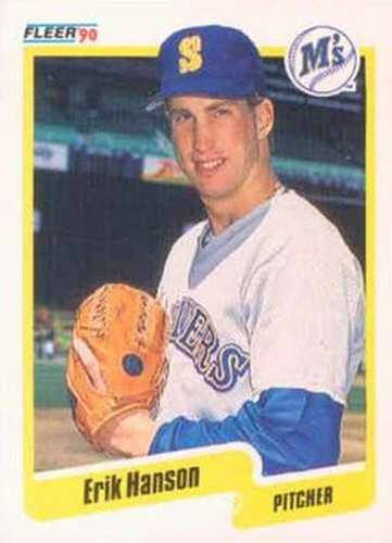 #514 Erik Hanson - Seattle Mariners - 1990 Fleer USA Baseball