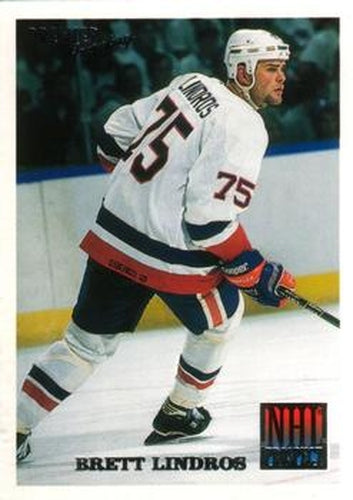 #514 Brett Lindros - New York Islanders - 1994-95 O-Pee-Chee Premier Hockey
