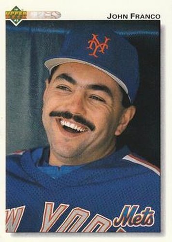 #514 John Franco - New York Mets - 1992 Upper Deck Baseball