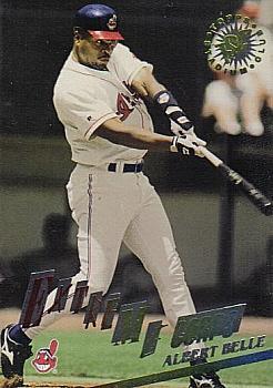 #514 Albert Belle - Cleveland Indians - 1995 Stadium Club Baseball