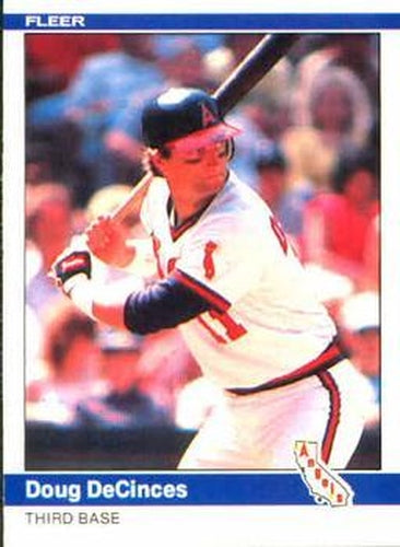 #514 Doug DeCinces - California Angels - 1984 Fleer Baseball