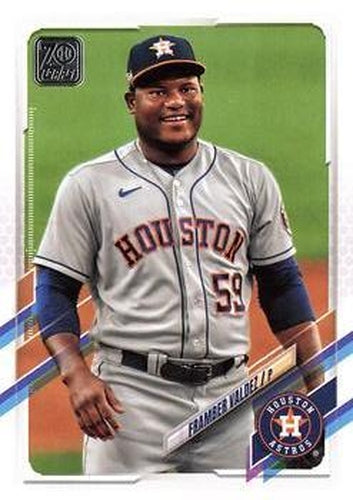 #514 Framber Valdez - Houston Astros - 2021 Topps Baseball