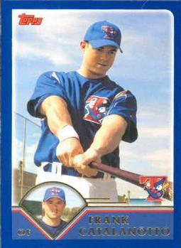 #514 Frank Catalanotto - Toronto Blue Jays - 2003 Topps Baseball