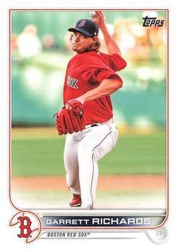 #514 Garrett Richards - Boston Red Sox - 2022 Topps Baseball