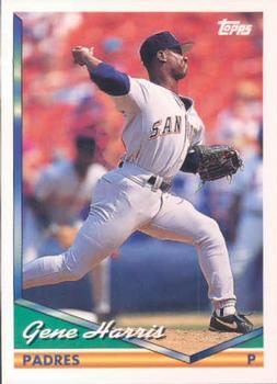 #514 Gene Harris - San Diego Padres - 1994 Topps Baseball