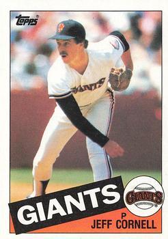 #514 Jeff Cornell - San Francisco Giants - 1985 Topps Baseball