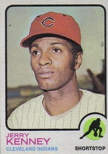 #514 Jerry Kenney - Cleveland Indians - 1973 Topps Baseball