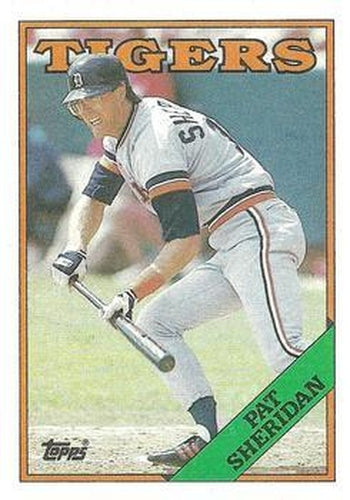 #514 Pat Sheridan - Detroit Tigers - 1988 Topps Baseball