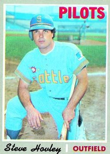 #514 Steve Hovley - Seattle Pilots - 1970 Topps Baseball