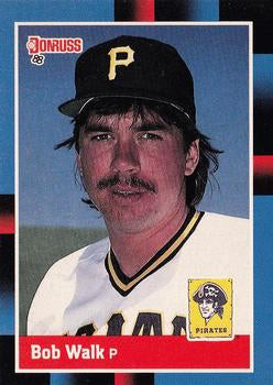 #514 Bob Walk - Pittsburgh Pirates - 1988 Donruss Baseball
