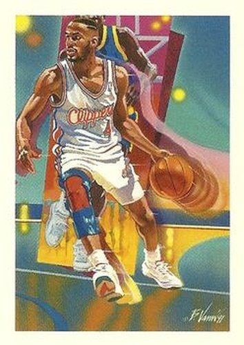 #514 Ron Harper - Los Angeles Clippers - 1991-92 Hoops Basketball
