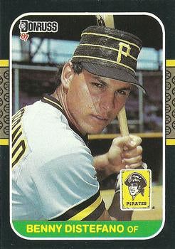 #514 Benny Distefano - Pittsburgh Pirates - 1987 Donruss Baseball