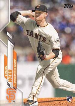 #514 Logan Webb - San Francisco Giants - 2020 Topps Baseball