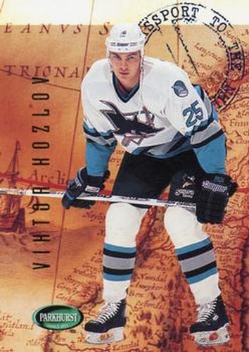 #515 Viktor Kozlov - San Jose Sharks - 1995-96 Parkhurst International Hockey