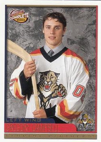 #515 Gregory Campbell - Florida Panthers - 2003-04 Pacific Complete Hockey