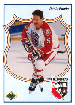 #515 Denis Potvin - New York Islanders - 1990-91 Upper Deck Hockey