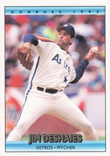 #515 Jim Deshaies - Houston Astros - 1992 Donruss Baseball