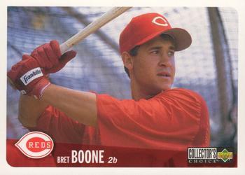 #515 Bret Boone - Cincinnati Reds - 1996 Collector's Choice Baseball