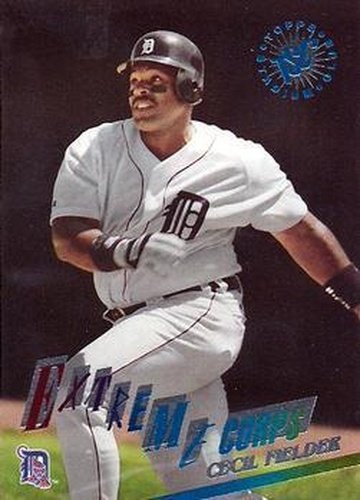 #515 Cecil Fielder - Detroit Tigers - 1995 Stadium Club Baseball