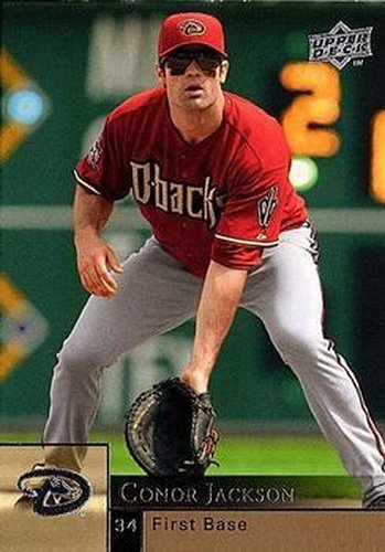 #515 Conor Jackson - Arizona Diamondbacks - 2009 Upper Deck Baseball