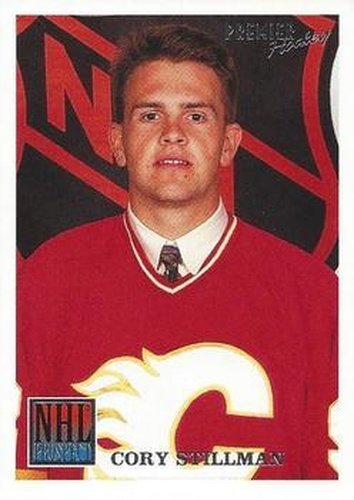#515 Cory Stillman - Calgary Flames - 1994-95 Topps Premier Hockey