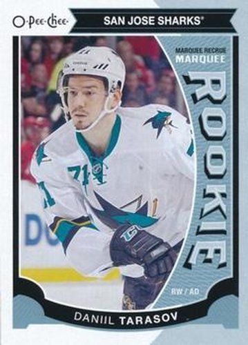 #515 Daniil Tarasov - San Jose Sharks - 2015-16 O-Pee-Chee Hockey