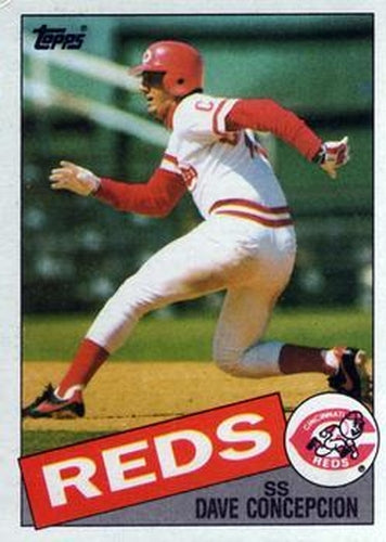 #515 Dave Concepcion - Cincinnati Reds - 1985 Topps Baseball