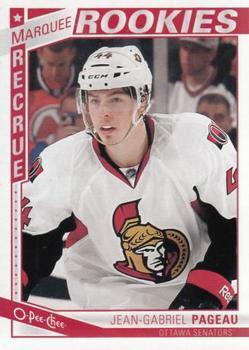 #515 Jean-Gabriel Pageau - Ottawa Senators - 2013-14 O-Pee-Chee Hockey